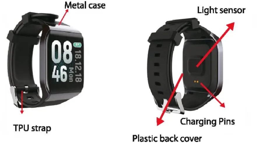 imperii RR FIERRO SmartWatch Care IP67 - Product Overview