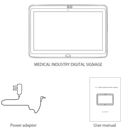 global sources WH1333T Android Tablet- Package Contents