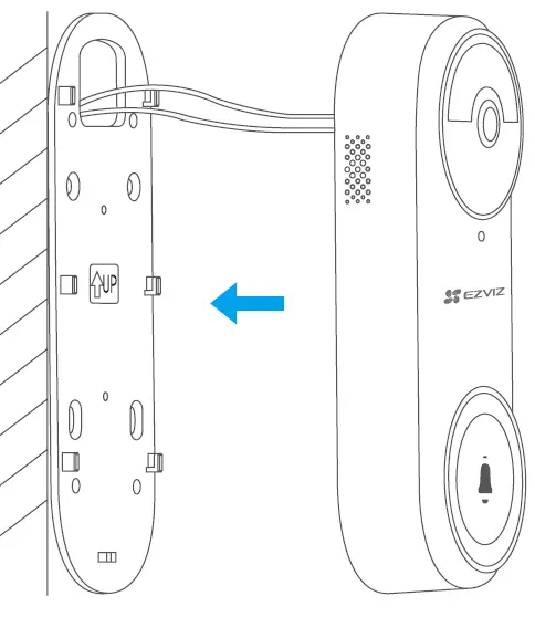 EZVIZ CSDB22C Wire-Free Video Doorbell FIG 17