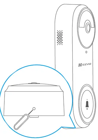 EZVIZ CSDB22C Wire-Free Video Doorbell FIG 20
