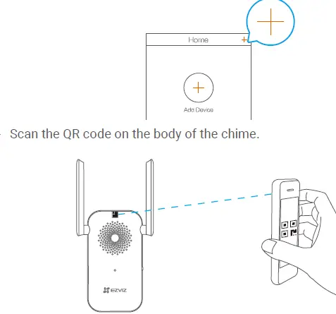 EZVIZ CSDB22C Wire-Free Video Doorbell FIG 8