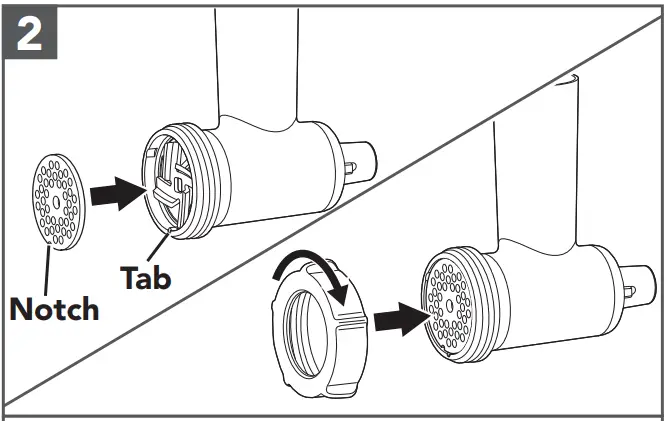 KitchenAid 5KSMMGA Stand Mixer Attachment-ASSEMBLY1