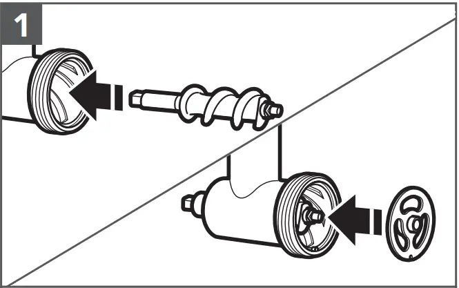 KitchenAid 5KSMMGA Stand Mixer Attachment-ASSEMBLY3
