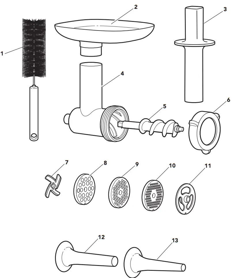 KitchenAid 5KSMMGA Stand Mixer Attachment-FEATURES