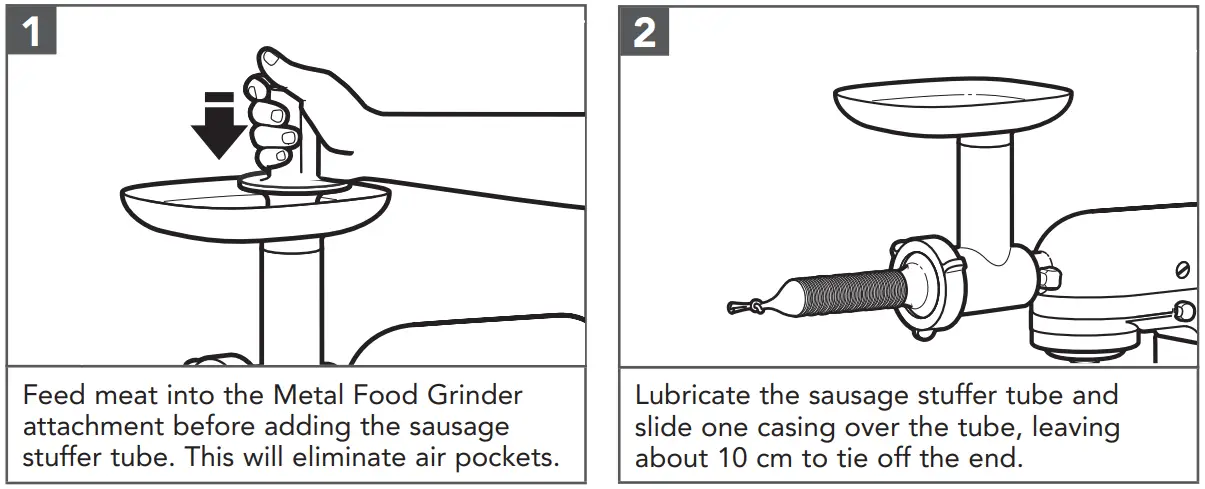 KitchenAid 5KSMMGA Stand Mixer Attachment-STUFFER
