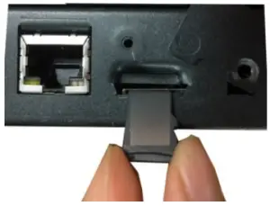 Inserting the microSD Card