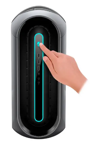 Press the power button