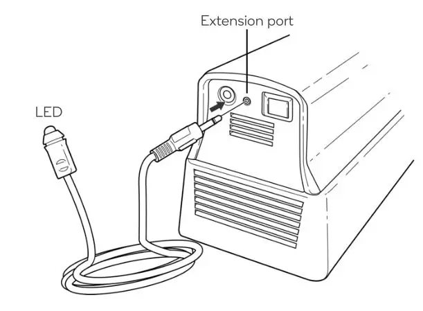 Pestill PSELECRTZPA Electronic Rat Zapper - Remote LED