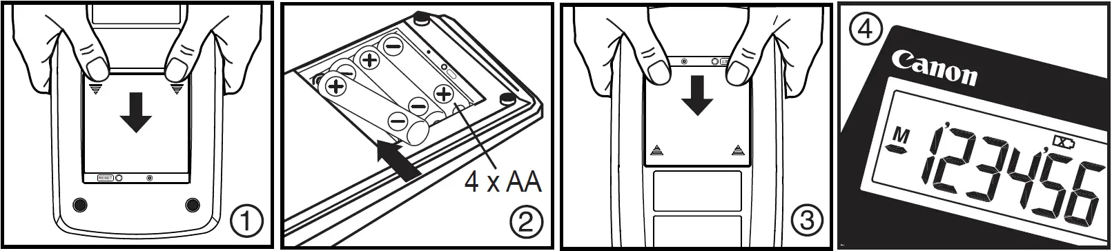 LOADING AND REPLACING BATTERIES 01