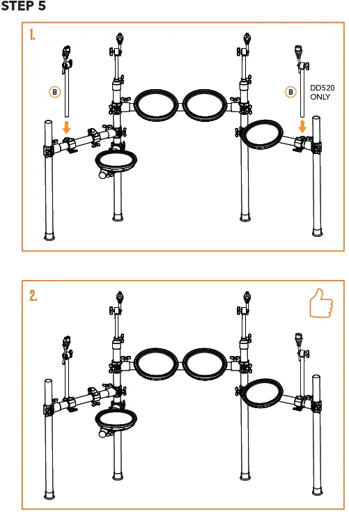 Gear4music DD500 Electronic Drum Kit User Guide Fig10