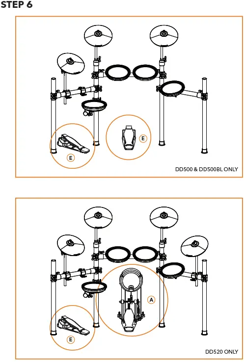 Gear4music DD500 Electronic Drum Kit User Guide Fig12