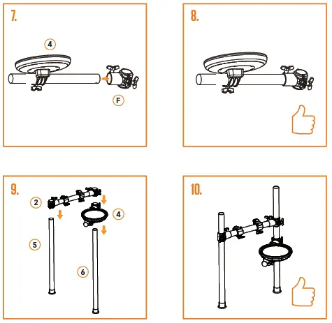 Gear4music DD500 Electronic Drum Kit User Guide Fig3