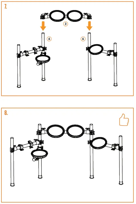 Gear4music DD500 Electronic Drum Kit User Guide Fig7