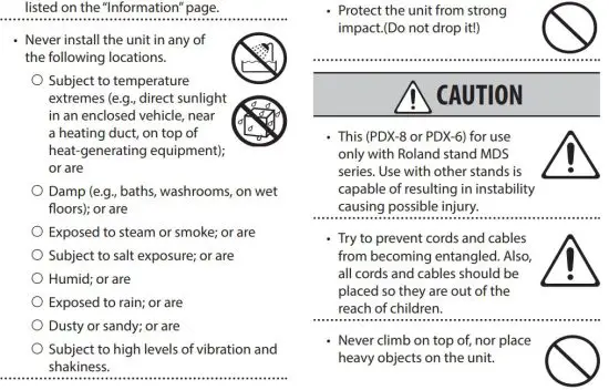 FIG 4 USING THIS UNIT SAFELY