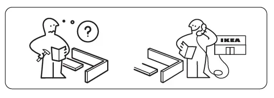 IKEA HEMMAFIXARE Storage Box Fabric Striped White-Gray fig-1