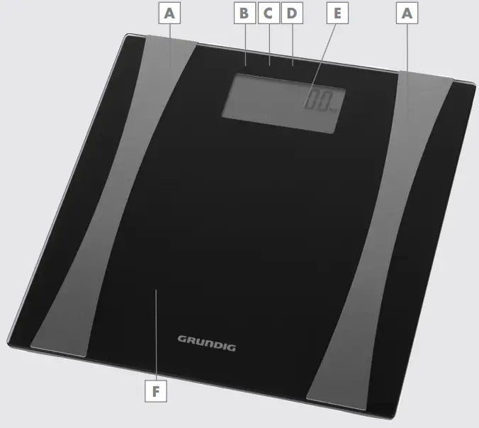 GRUNDIG PS 5111 Multi Function Body Analyser Scales - Overview