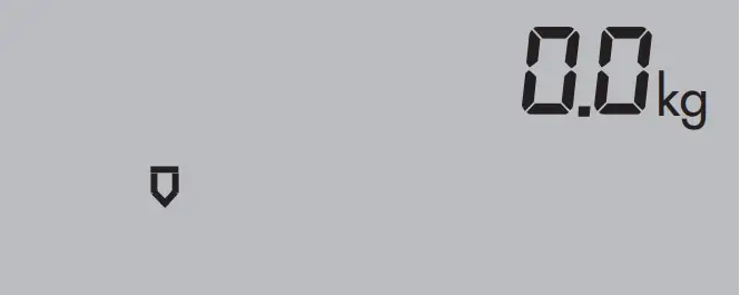 GRUNDIG PS 5111 Multi Function Body Analyser Scales - weighing mode