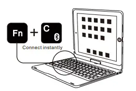 a close up of a computer