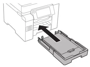 EPSON Cartridge Refilling ET-5800 - Keep the cassette flat