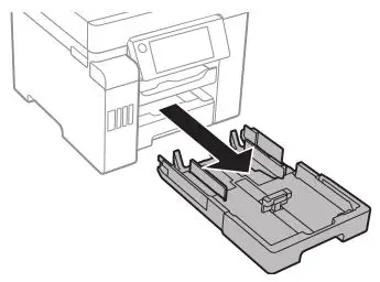 EPSON Cartridge Refilling ET-5800 - Make sure the product is not charging ink