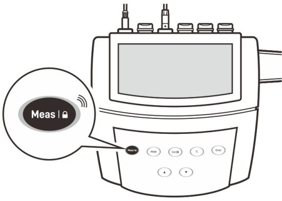 BANTE 810 Benchtop Dissolved Oxygen Meter - Press and