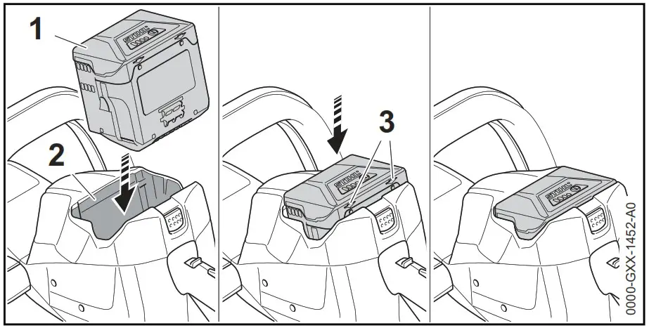 STIHL HSA 56 Hedge Trimmer - Removing and Fitting the