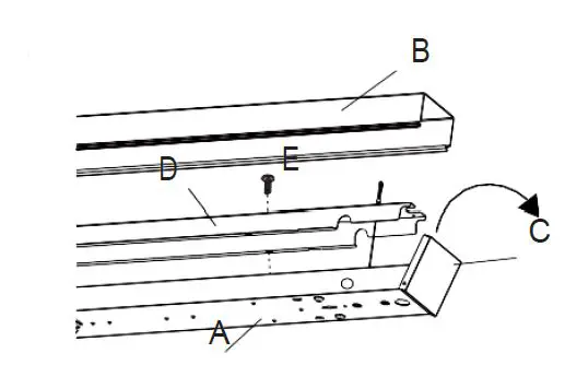Commercial -Electric- EWRP4F- Emergency- Corridor- Light -FIG 7