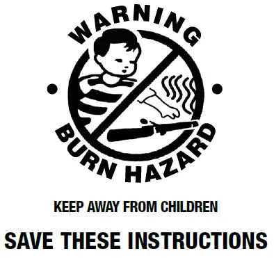 KEEP AWAY FROM CHILDREN
