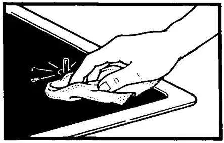 Whirlpool RC86OOXP Electric Black Glass Cooktop - control panel 2