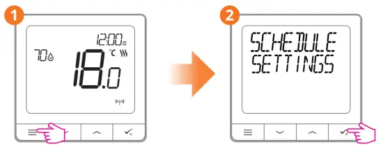 Continal 39001 Quantum Digital Thermostat - Programming