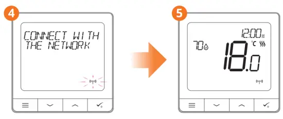 Continal 39001 Quantum Digital Thermostat - Smart Home app