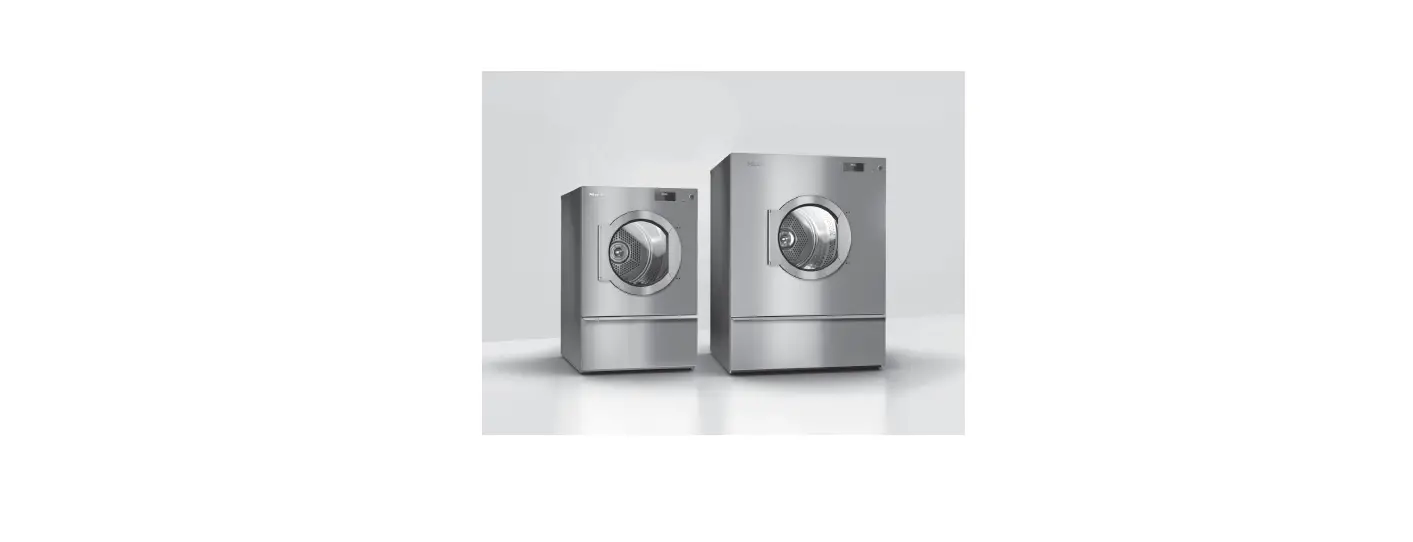 Miele Pdr 914 G Professional Vented Gas-fired Tumble Dryer Installation Guide