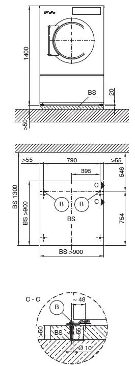 Miele PDR 914 G Professional Vented Gas-Fired Tumble Dryer Fig4