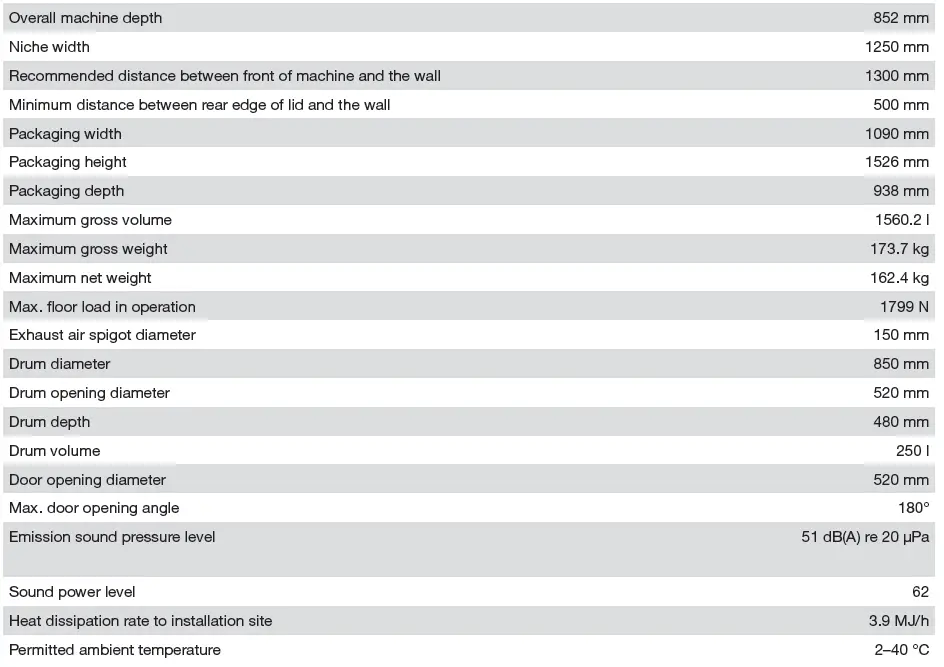 Miele PDR 914 G Professional Vented Gas-Fired Tumble Dryer Fig8