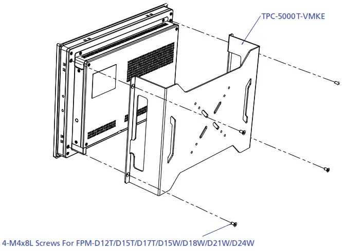 ADVANTECH Vesa Mount - vesa mount