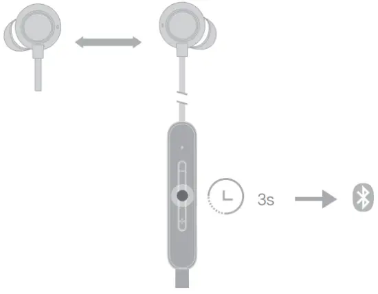 realme Enter pairing mode