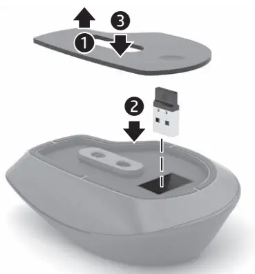 hp MU89 Wireless Mouse User Guide - How to use