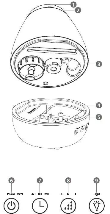 teesa TSA8061 Pure Life Air Humidifier-1