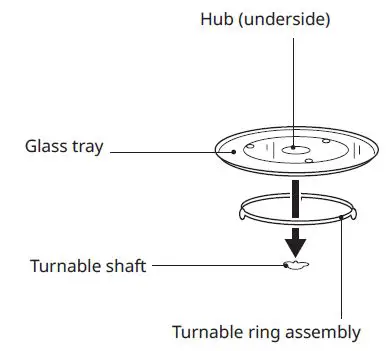 IKEA 104.306.98 VARMD Microwave Oven-3