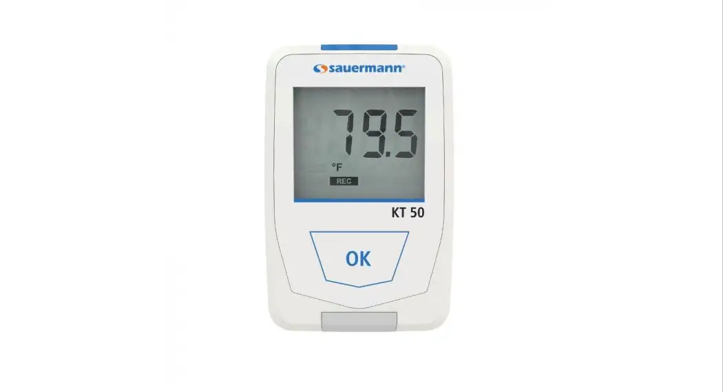 Sauermann Kt 50 24911 Mini Temperature Data Logger User Guide Sauermann Kt 50 24911 Mini Temperature Data Logger User Guide