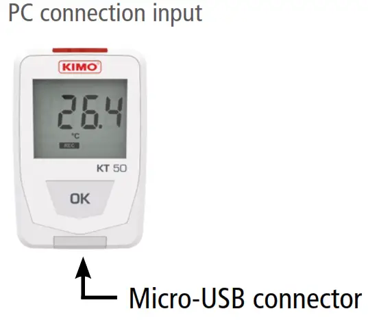 sauermann KT 50 24911 Mini Temperature Data Logger - Usb