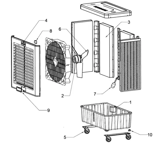 HESSAIRE-MC92V-Mobile-Evaporative-Cooler-8