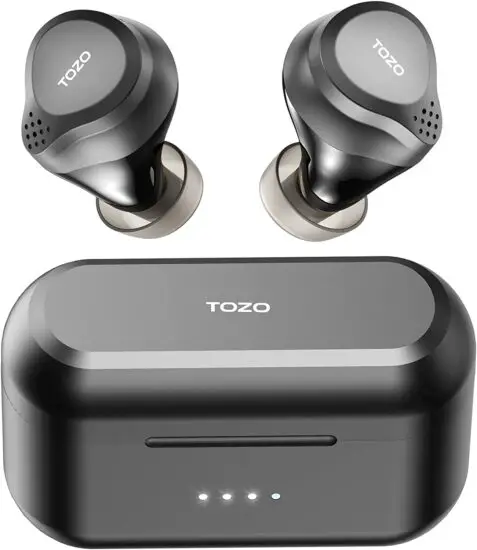 TOZO NC7 Hybrid Active Noise Cancelling Wireless Earbuds