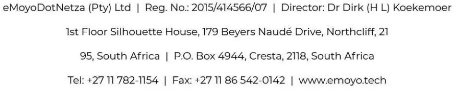 eMoyo TD0102 Kuduscope User Manual - Address