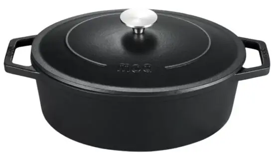 moa C29W Cast Iron Casserole