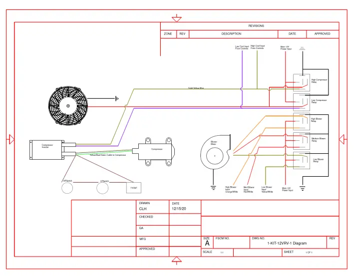 RecPro 1-KIT-12VRV-1 12V RV Air Conditioner 3