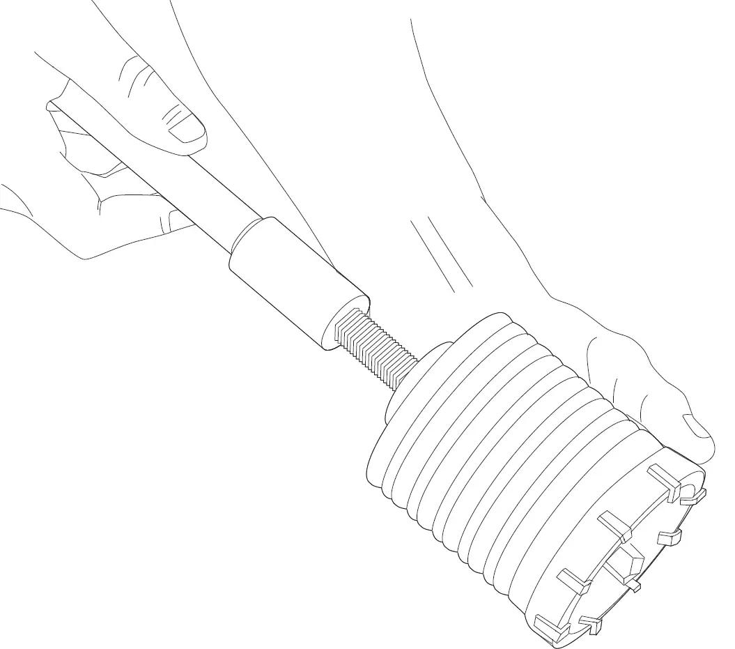 Using Rotary Percussion Core Bits 01