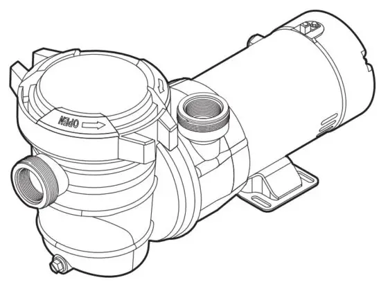 Polaris Forza PAG100 1 5 HP Above Ground Pump