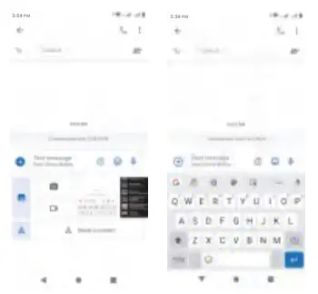 Composing text messages