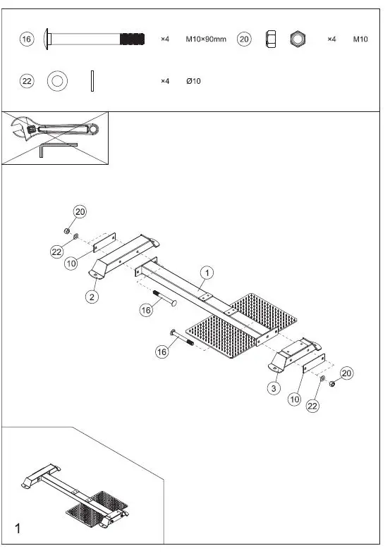 French Fitness FF-SS20 Sissy Squatz Owner's fig 6